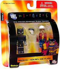 DC Minimates - Wildcat and Golden Age Flash