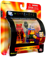 DC Minimates - Red Tornado and Ma Hunkel