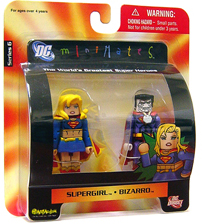 DC Minimates - Supergirl and Bizarro