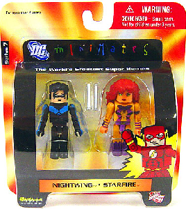DC Minimates - Nightwing and Starfire