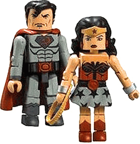 DC Minimates - Red Son - Superman and Wonder Woman