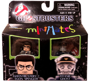 Ghostbusters Minimates - 2-Pack - Ghostbusters 2 Egon Spengler and Titanic Ghost