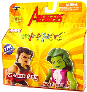 Marvel Minimates - Wonder Man and She-Hulk