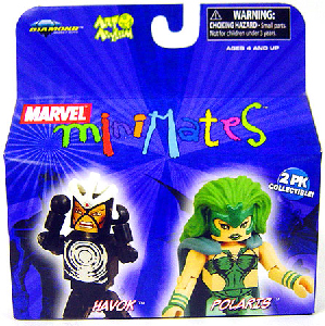 Marvel Minimates - Havok and Polaris