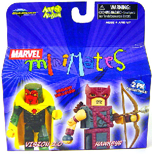 Marvel Minimates - Vision 2.0 and Hawkeye Variant