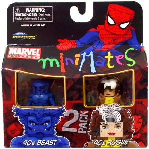 Marvel Minimates - 90s Beast and 90s Rogue