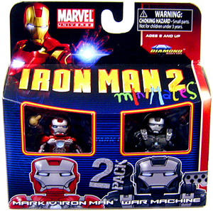 Marvel Minimates - Iron Man Mark V and War Machine