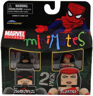Marvel Minimates - Evil Daredevil and Elektra