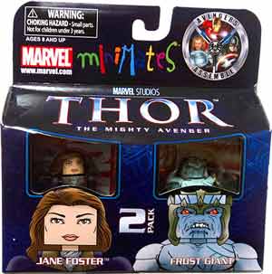 Thor Minimates - 2-Pack Jane Foster and Frost Giant
