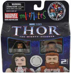 Thor Minimates - Lady Sif and Volstagg