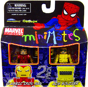 Marvel Minimates - Classic Iron Man and A.I.M Soldier