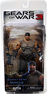 Gears Of war 3 - Journey End Marcus Fenix with Gold Retro Lancer