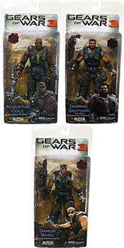 Gears Of War 3 - Series 2 Set of 3 (Damon, Dominic, Augustus)