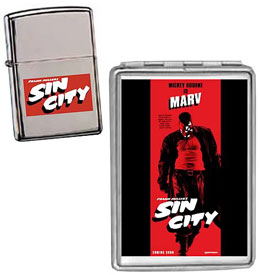 Sin City Lighter and Case