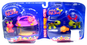 Littlest Pet Shop - Hermit Crab and Duo Turtle