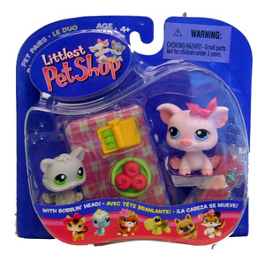 Littlest Pet Shop - Pig & Kitten