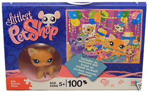 Littlest Pet Shop Puzzle - 100Pcs - BirthDay Party - Exclusive Cat