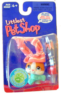 Littlest Pet Shop - Bunny with Winter Hat - 75