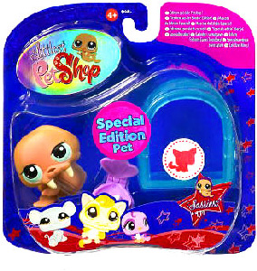 Littlest Pet Shop - Sassiest Collection - Special Edition Walrus with Igloo