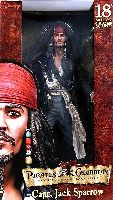 18 Inch Captain Jack Sparrow (RANDOM FACE)