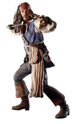 At World End Series 2 - Jack Sparrow No Coat