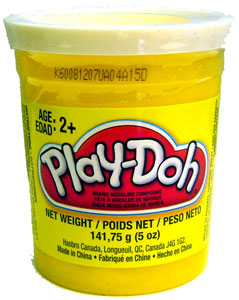 Play-Doh White Can