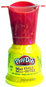 Play-Doh Mini-Tools McDonald Yellow Fries
