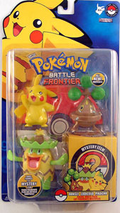 Pokemon Battle Frontier: Bonsly, Pikachu, Ludicolo