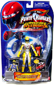Power Rangers Operation Overdrive - Mission Response Yellow Ranger