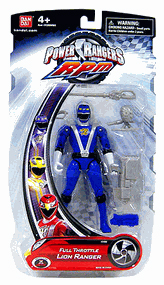 Power Rangers RPM - Full Throttle Blue Lion Ranger