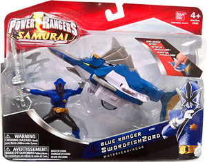 Power Rangers Samurai - Blue Ranger SwordfishZord