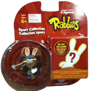 Rayman Raving Rabbids - Sports Collection 2 Figures Slingshot Football and Mystery