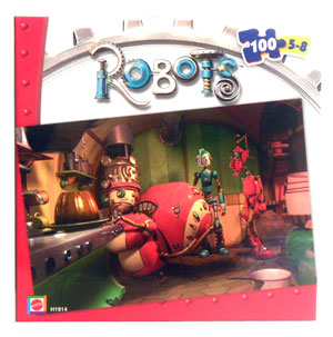 Robots The Movie Puzzle - Aunt Fanny