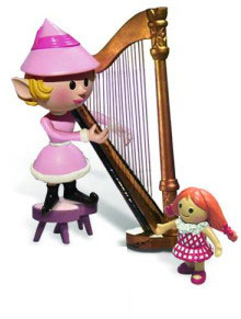 Harpist Girl Elf