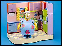 The Simpsons - Kitchen with MuuMuu Homer