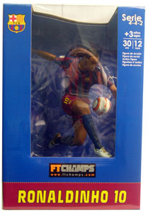 ToyDorks - FT CHAMPS - 12-Inch FC Barcelona - Ronaldinho