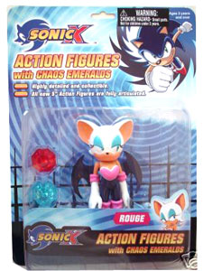 Sonic X Classic With Chaos Emerald: Rouge The Bat