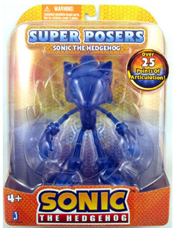Sonic The Hedgehog - Super Poser Blue Translucent Sonic