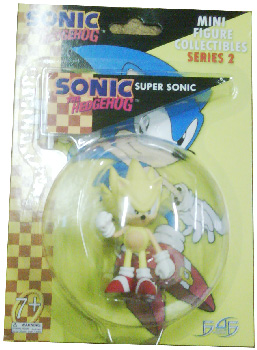 Sonic The Hedgehog - Mini Collectible 2.5 Inch Super Sonic