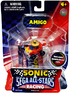 Sonic Sega All-Stars Mini Racing - 1.5-Inch Amigo Racer