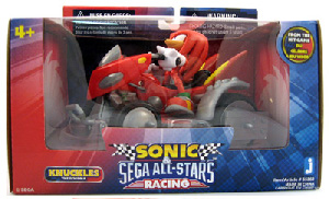 Sonic Sega All-Stars Racing - 5-Inch Knuckles with ATV