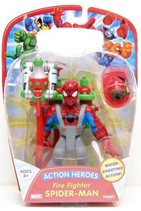 Action Heroes - Fire Fighter Spiderman