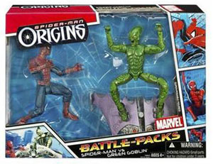 Spiderman Origins Battle Pack - Green Goblin and Spiderman