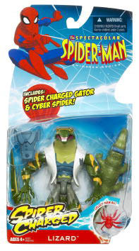 Spectacular Spider-Man: Lizard with Spider Charged Gator