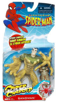 Spectacular Spider-Man: Spider Charged Sand Smash Sandman