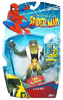 Spectacular Spider-Man: Tail Slash Lizard
