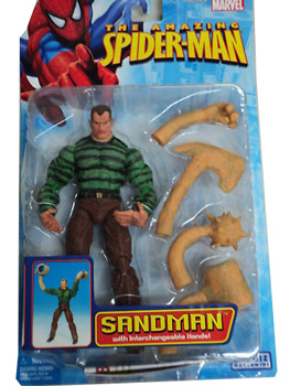sandman series toys toydorks spiderman