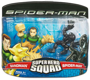Super Hero Squad: Spider-Man and Sandman