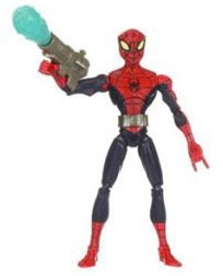 Spectacular Spider-Man: Spider-Man with Snap On Web Blaster
