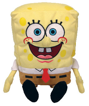 7-Inch SpongeBob Squarepants Beanie Baby